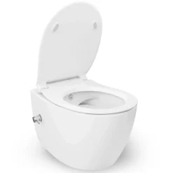 Isvea Sentimenti Hangtoilet Met Bidetfunctie - Randloos - Glanzend Wit