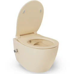 Isvea Sentimenti Hangtoilet Met Bidetfunctie - Randloos - Ivoor