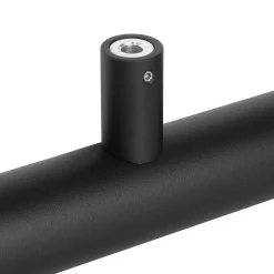 Ivol Design Trapleuning Zwart - 80 Cm + 2 Houders