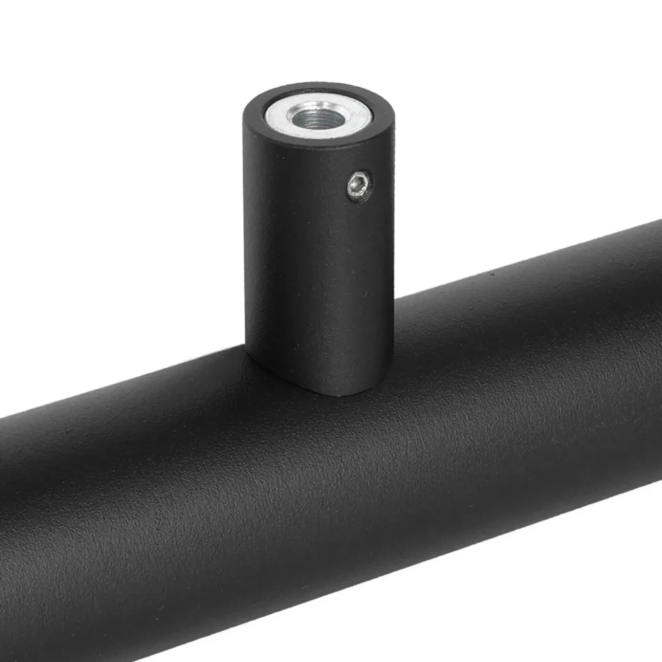 Ivol Design Trapleuning Zwart - 80 Cm + 2 Houders