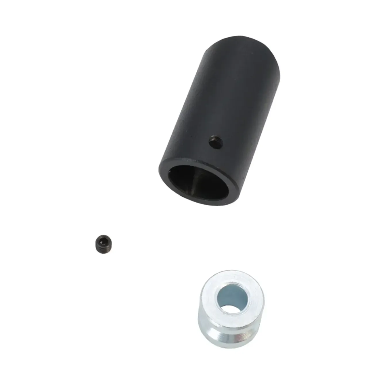 Ivol Design Trapleuning Zwart - 80 Cm + 2 Houders
