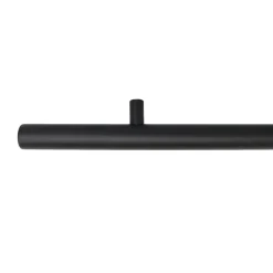 Ivol Design Trapleuning Zwart - 80 Cm + 2 Houders