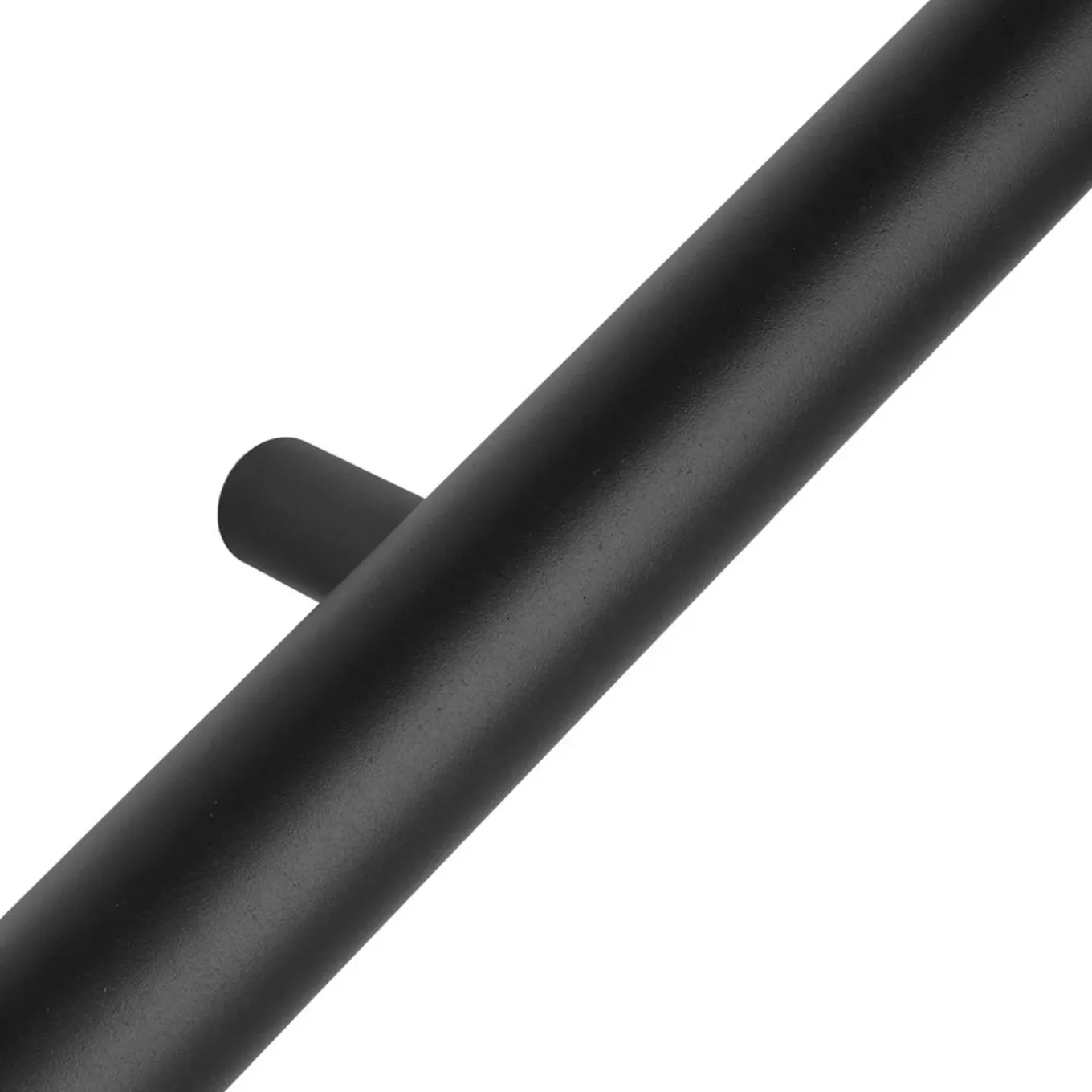 Ivol Design Trapleuning Zwart - 80 Cm + 2 Houders