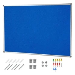 IVOL Prikbord Vilt 100x150 Cm - Blauw