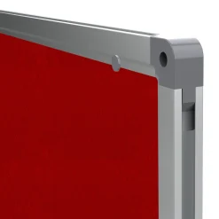 Ivol Prikbord Vilt 100x200 Cm - Rood