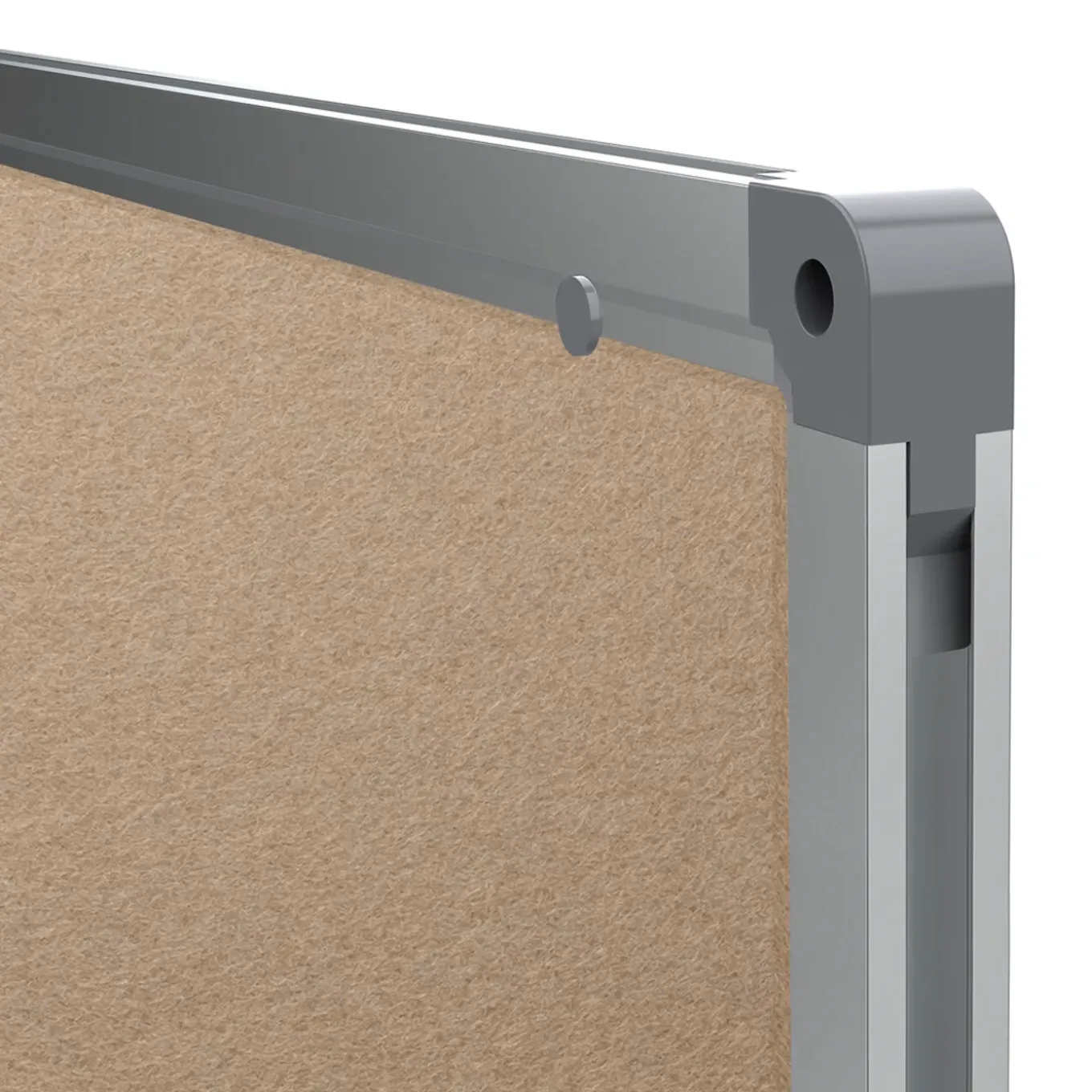 Ivol Prikbord Vilt 45x60 Cm - Taupe