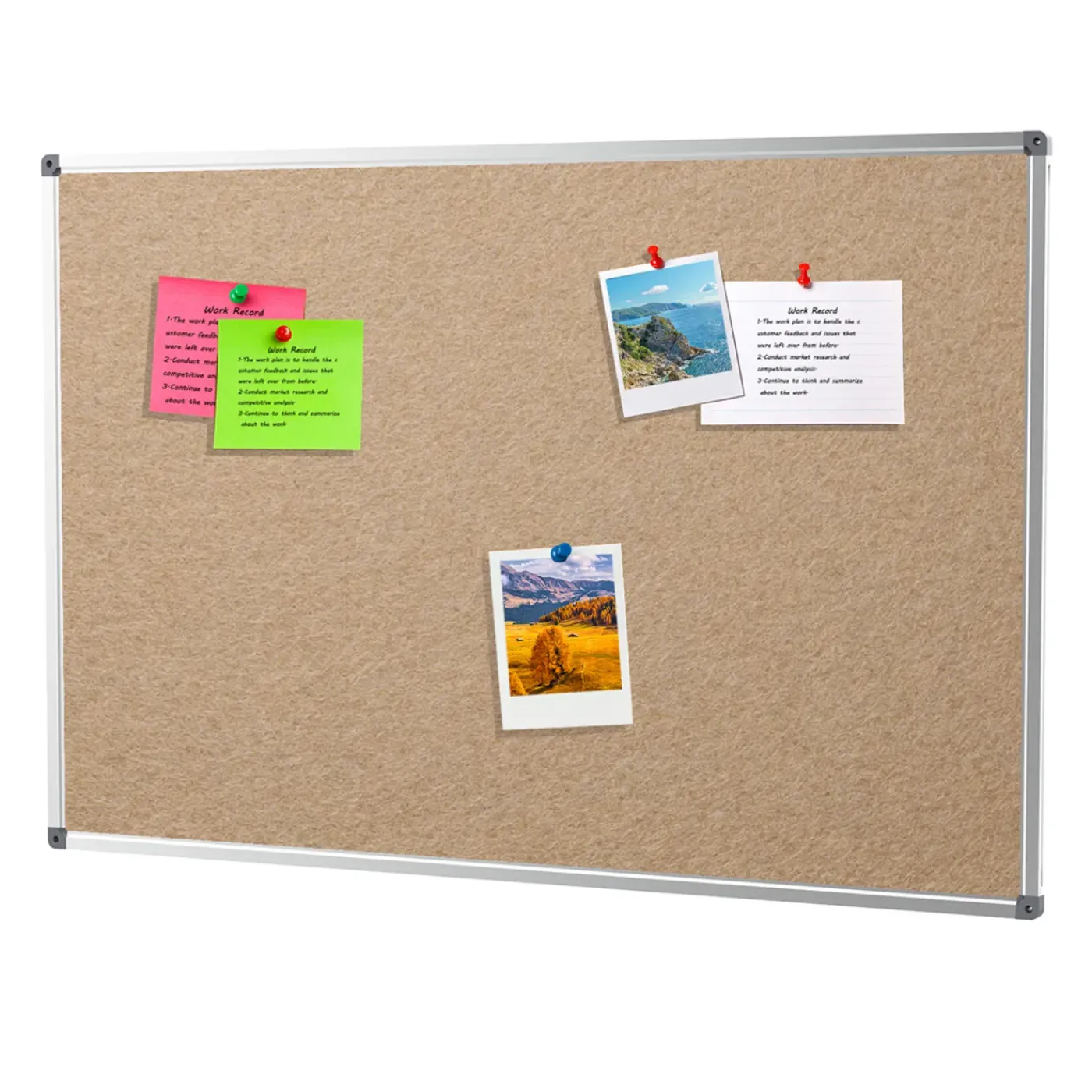 IVOL Prikbord Vilt 100x200 Cm - Taupe