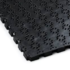 Ivol Ringmat 80 X 120 Cm Gesloten Bodem Zwart