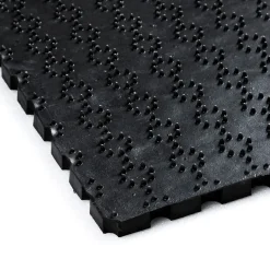 IVOL Ringmat 40 X 60 Cm Gesloten Bodem Zwart