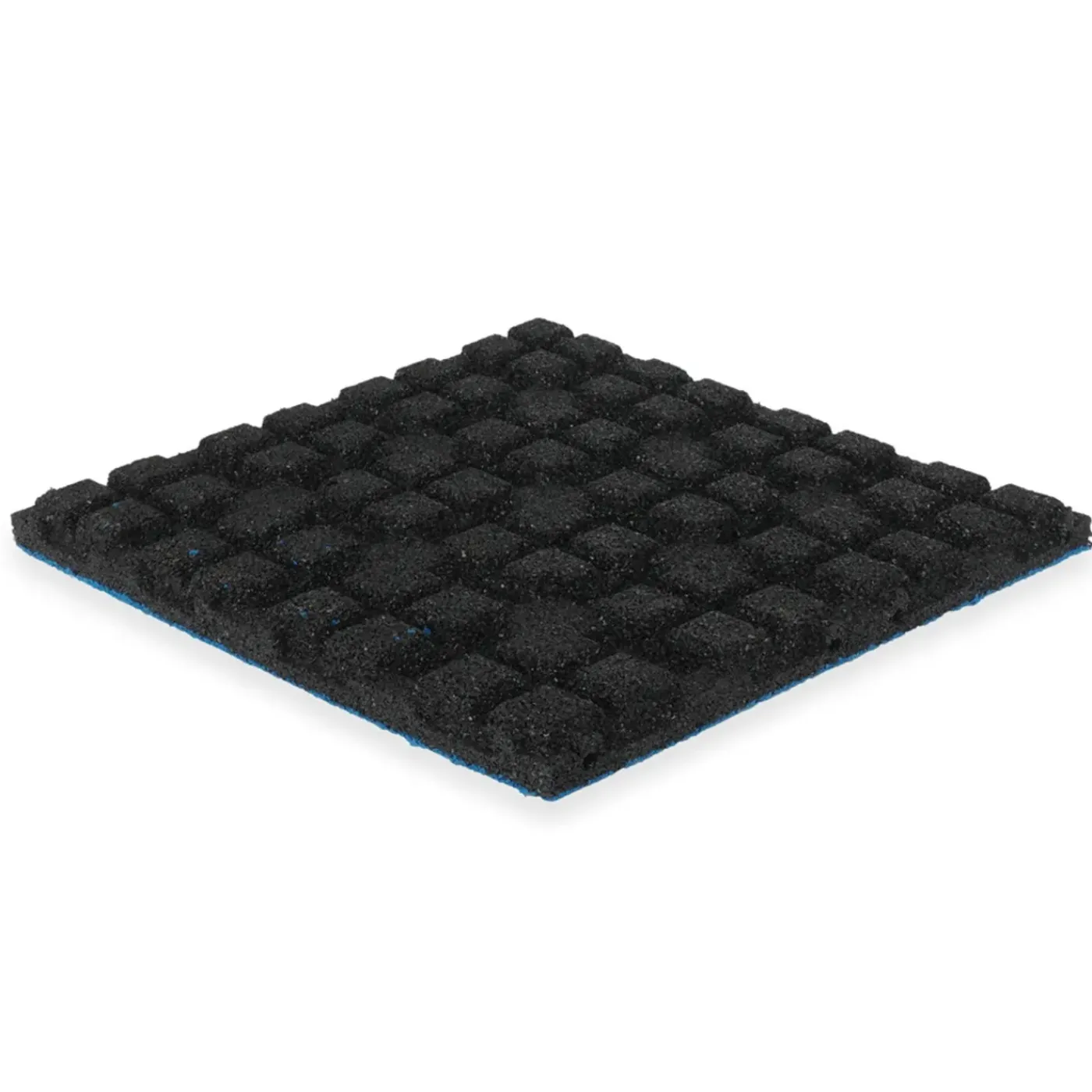 IVOL Rubber Tegel Epdm Toplaag - 50x50 Cm - 45 Mm - Helder Blauw