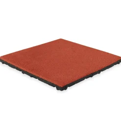 Ivol Rubber Tegel Epdm Toplaag - 50 X 50 Cm - 45 Mm - Rood