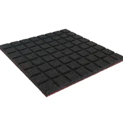 Ivol Rubber Tegel 30mm - 50x50 Cm - Rood