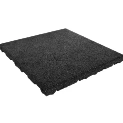 Ivol Rubber Tegel 110 Mm - 50 X 50 Cm - Zwart