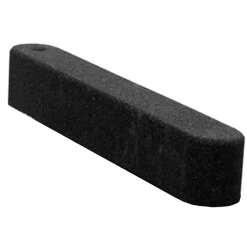 IVOL Rubber Zandbak Rand - 100x15x15 Cm - Zwart - Opsluitband