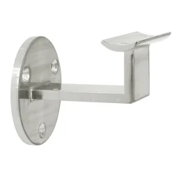 IVOL Rvs Geborsteld Trapleuning 350 Cm Met 4 Houders