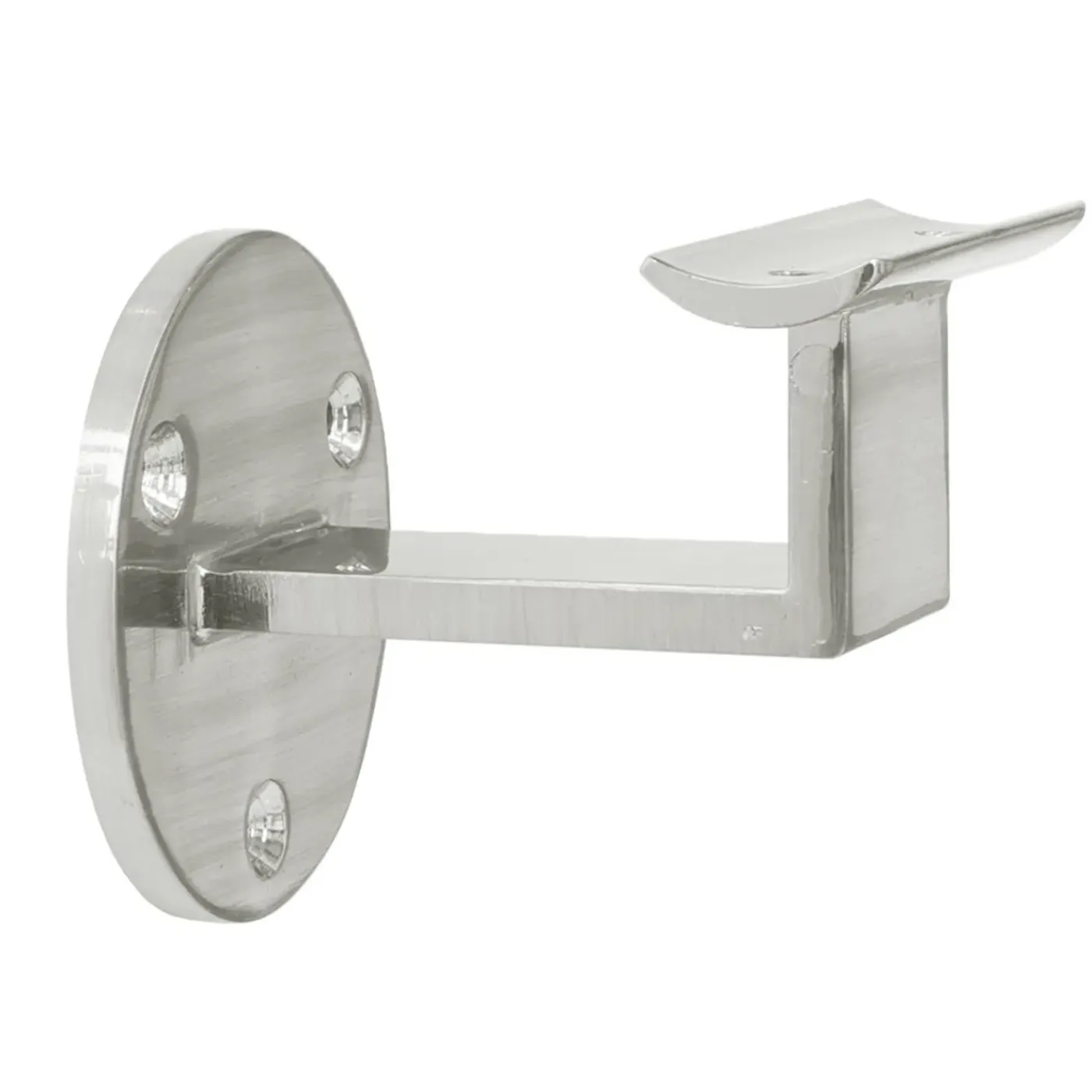 IVOL Rvs Geborsteld Trapleuning 350 Cm Met 4 Houders