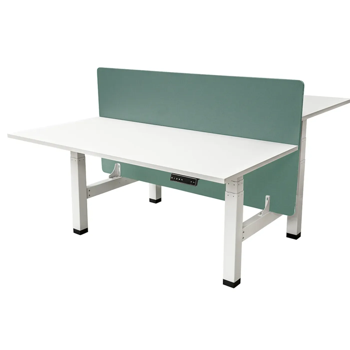IVOL Tussenwand Duo Bureau 140x80 Cm - Groen