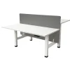 IVOL Tussenwand Duo Bureau 140x80 Cm - Grijs