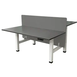 IVOL Tussenwand Duo Bureau 140x80 Cm - Grijs