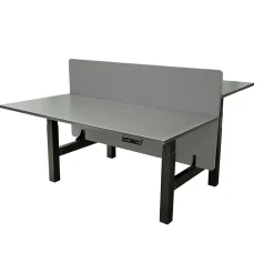 IVOL Tussenwand Duo Bureau 140x80 Cm - Grijs