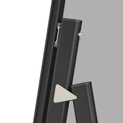 Ivol Whiteboard Op Statief - Magnetisch - 150x90 Cm - Zwart