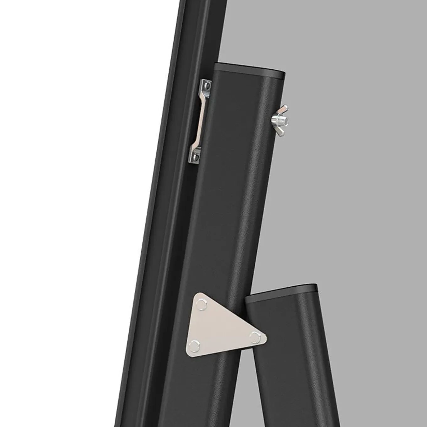 Ivol Whiteboard Op Statief - Magnetisch - 150x90 Cm - Zwart