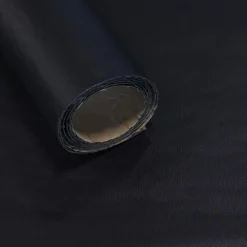 IVOL Zelfklevend Pu-leer Zwarte Wandbekleding 140 Cm - Verkocht Per Strekkende Meter