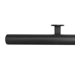IVOL Zwarte Trapleuning 80 Cm + 2 Houders