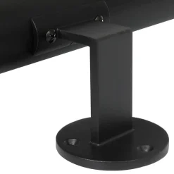 IVOL Zwarte Trapleuning 80 Cm + 2 Houders