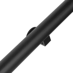 IVOL Zwarte Trapleuning 80 Cm + 2 Houders