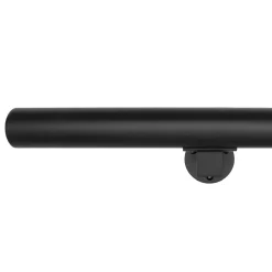 IVOL Zwarte Trapleuning 80 Cm + 2 Houders