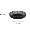Jens Living Fruitmand Pim - Draadmand - Ø29 X 6.5 Cm - Zwart