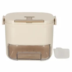 Jens Living Ijsblokjesmaker Beige Met 2 Vormen En Ijslade