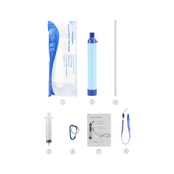 Jonska Waterfilters Survival - Waterfilter - Filtert Tot 1500l - Wandelen, Reizen, Kamperen