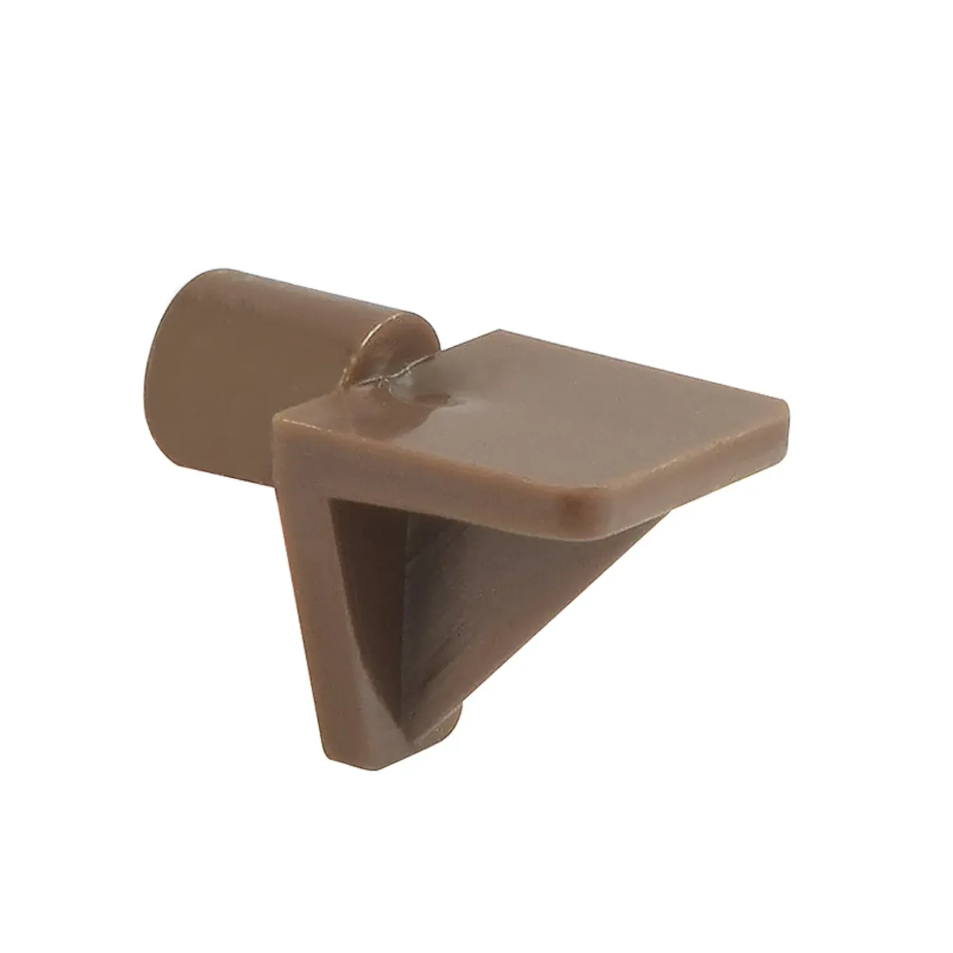 Kastplankdrager - Kunststof Bruin - 5 mm - 20 Stuks