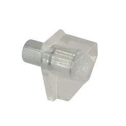 Overig Kastplankdrager - Kunststof Transparant - 5 mm - 12 Stuks