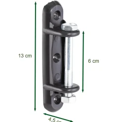 Kence Isolator Hoek Met Bout, 5 Stuks