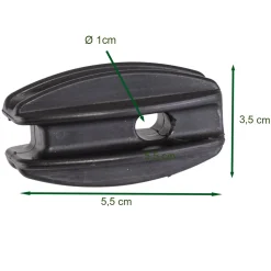 Kence Isolator Hoek, 4 Stuks.