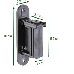 Kence Isolator Lint 20 Tot 40mm Clip Heavy Duty, 25 Stuks