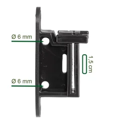 Kence Isolator Lint 20 Tot 40mm Clip Heavy Duty, 100 Stuks