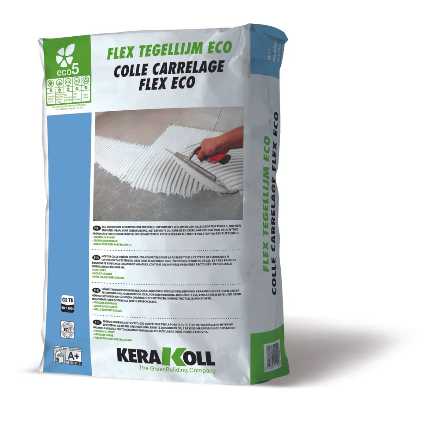 Kerakoll Tegellijm Flex Eco - Wit - 25kg