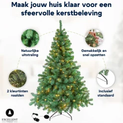 Kerstboom Excellent Trees Led Stavanger 120 Cm Met Verlichting