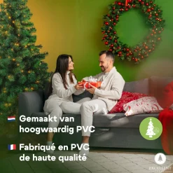 Excellent Trees Kerstboom Led Stavanger Green 180 Cm Met Verlichting - Met Opbergtas