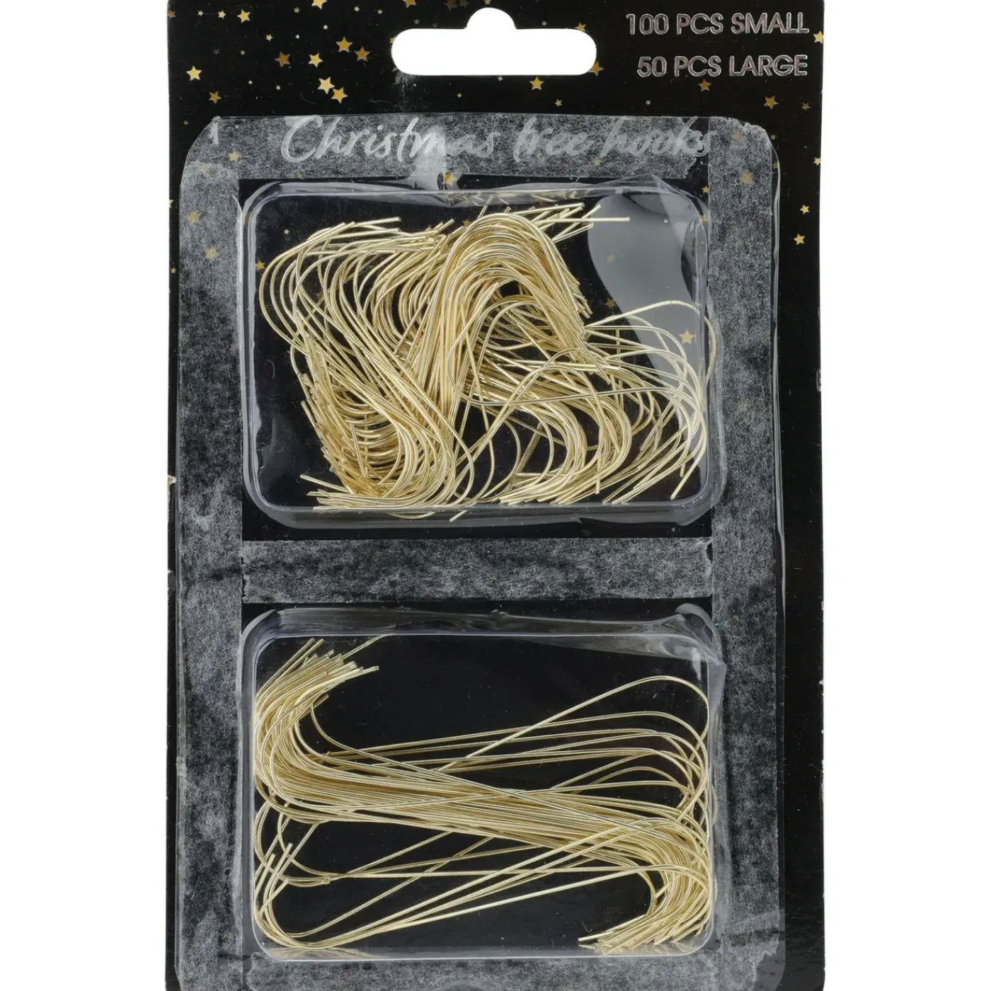 Christmas Decoration Kerstboomhaakjes Goud - 150 stuks