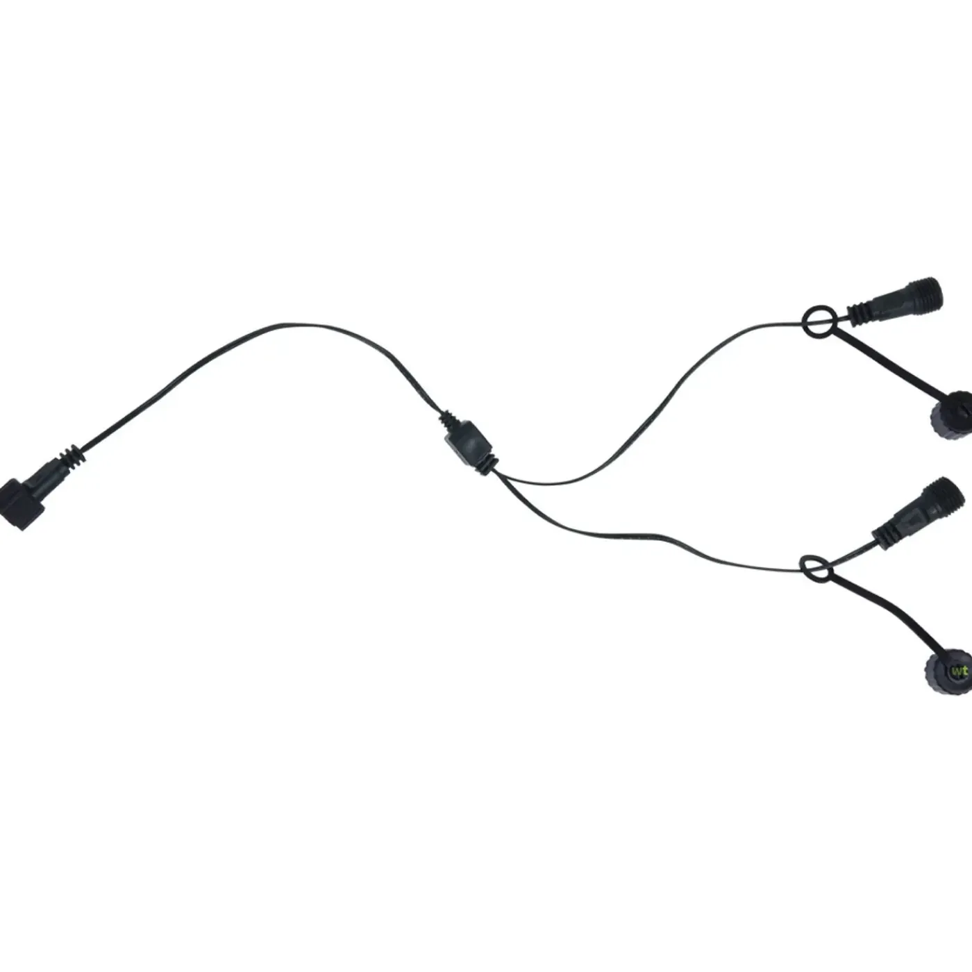 Overig Kerstverlichting T-splitter - Accessoires Kerstverlichting - Ip44 - Zwart