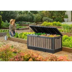 Keter Kentwood Opbergbox – Houtlook – 350L