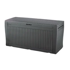 Keter Kussenbox Comfy - Kunststof - Antraciet - 270L - 116,7x44,7x57cm