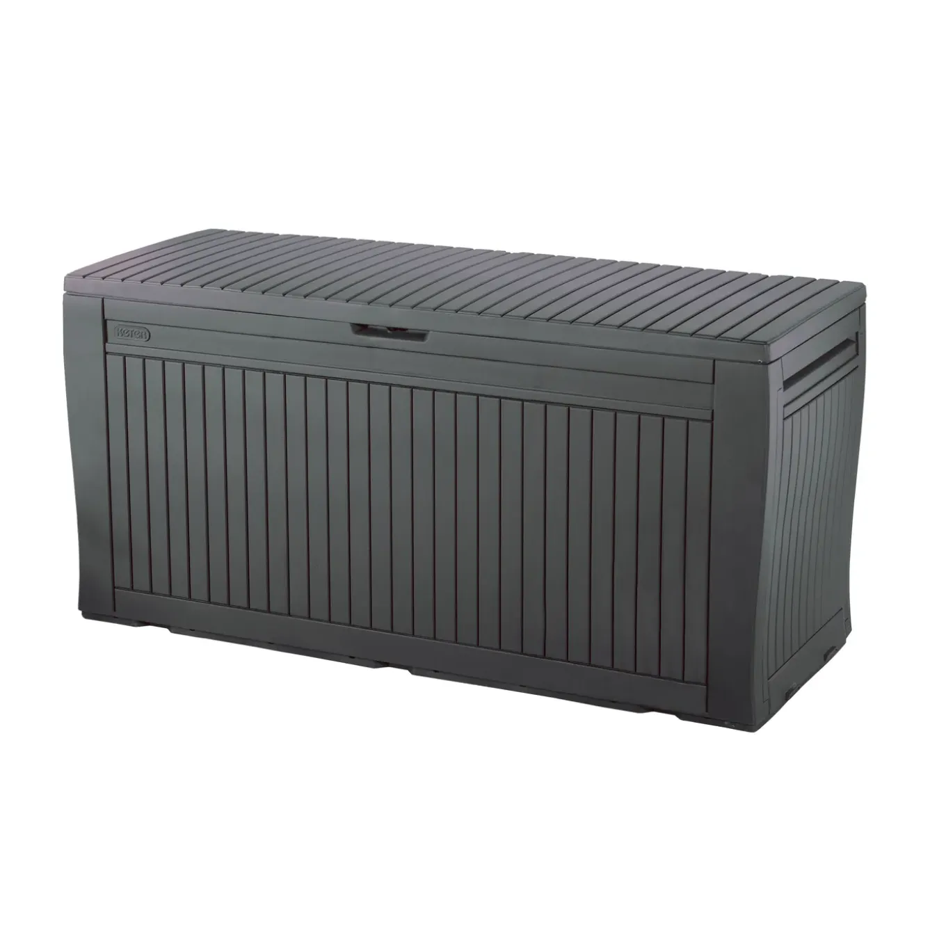 Keter Kussenbox Comfy - Kunststof - Antraciet - 270L - 116,7x44,7x57cm