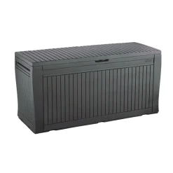 Keter Kussenbox Comfy - Kunststof - Antraciet - 270L - 116,7x44,7x57cm