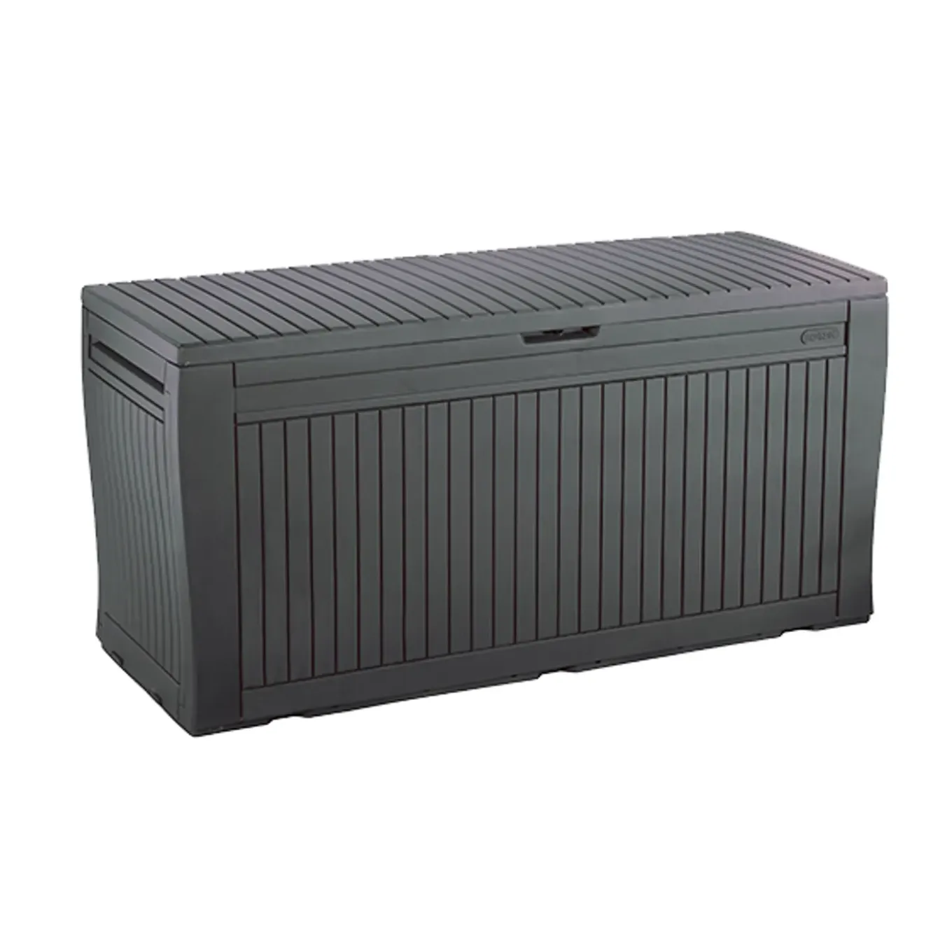 Keter Kussenbox Comfy - Kunststof - Antraciet - 270L - 116,7x44,7x57cm